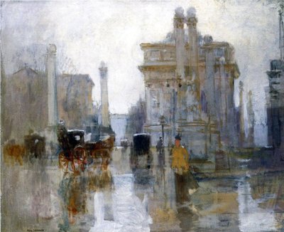 The Dewey Arch, c.1900 by Paul Cornoyer